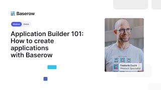 Application Builder 101: How to create applications with Baserow