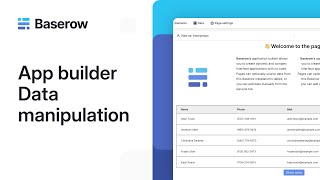 How to manipulate data in Baserow Application Builder